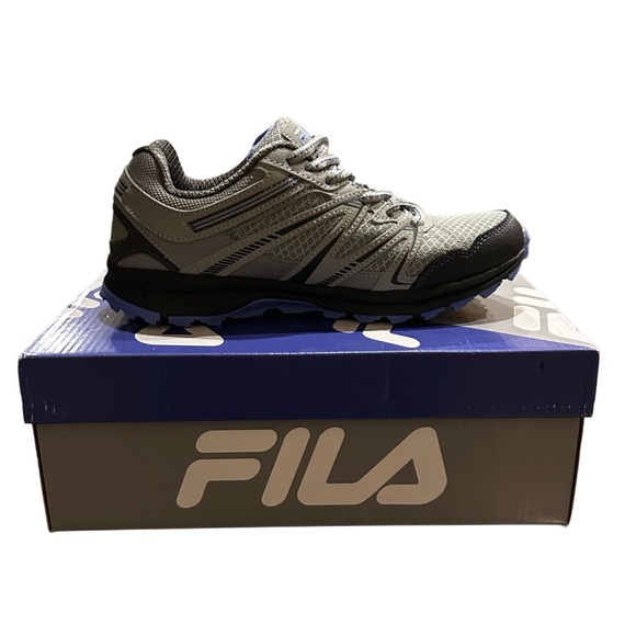 Fila Gray and Black Women's Sneakers - Picture 1 of 5